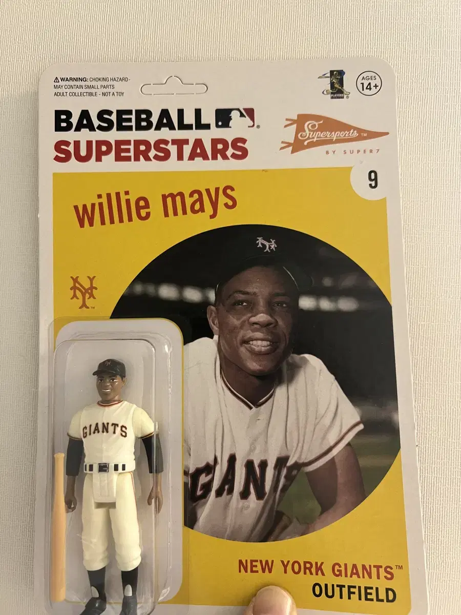 mlb 스타 피규어 willie mays