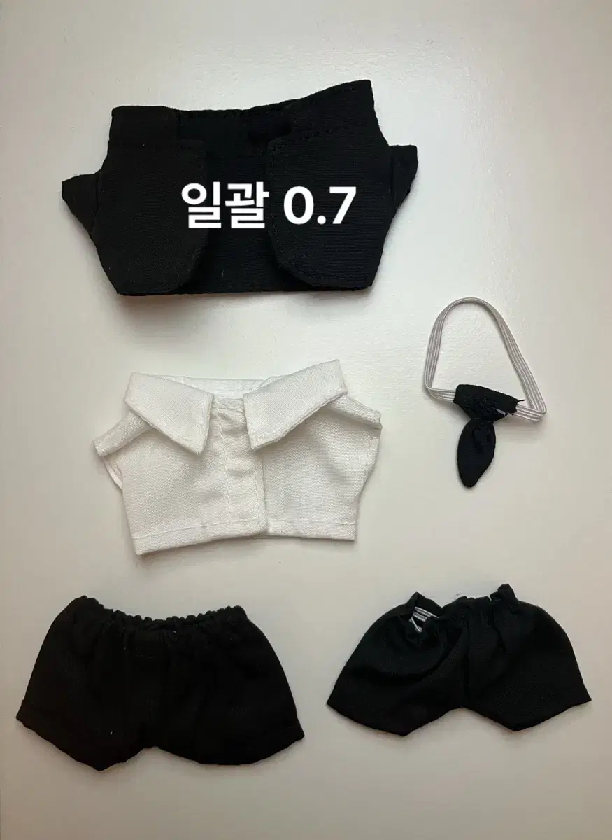 10cm 인형옷 정장세트