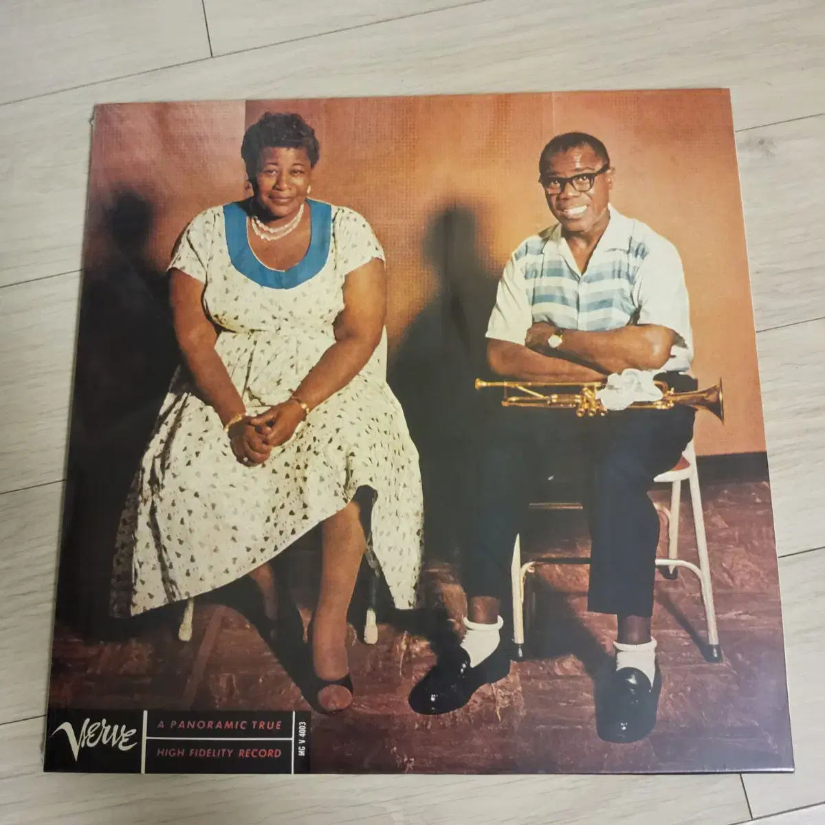 Ella And Louis LP Verve 공식 레이블반