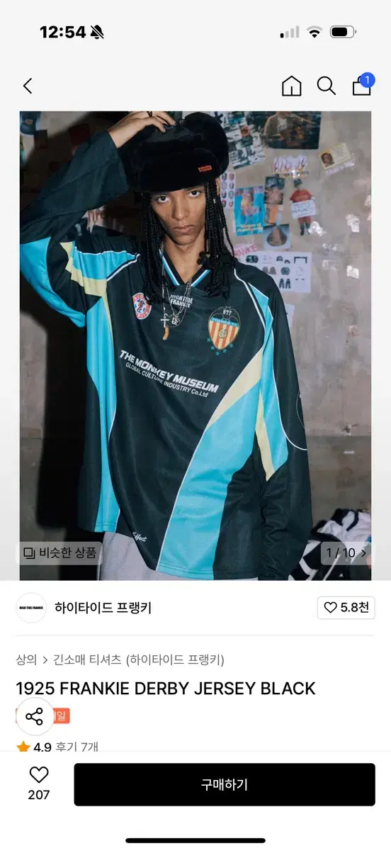 하이타이드 프랭키 1925 FRANKIE DERBY JERSEY