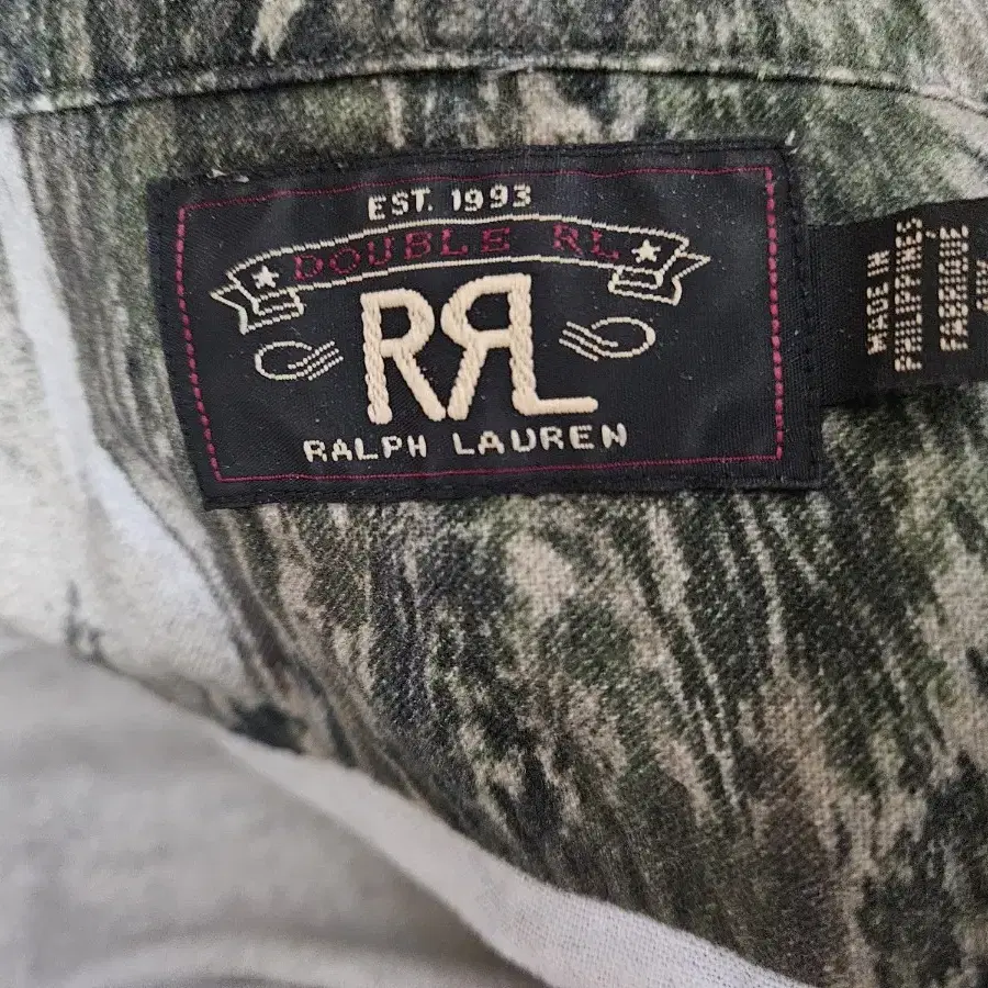 rrl 프린팅셔츠