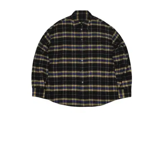 MJD OVERSIZED FLANNEL CHECK SHIRT M