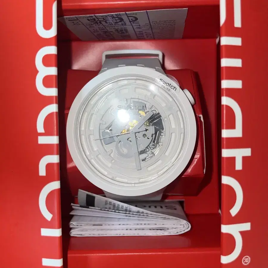 swatch 시계 정품 sb03w100