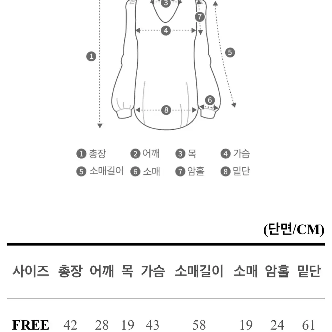 캉캉 프릴 밴딩 블라우스