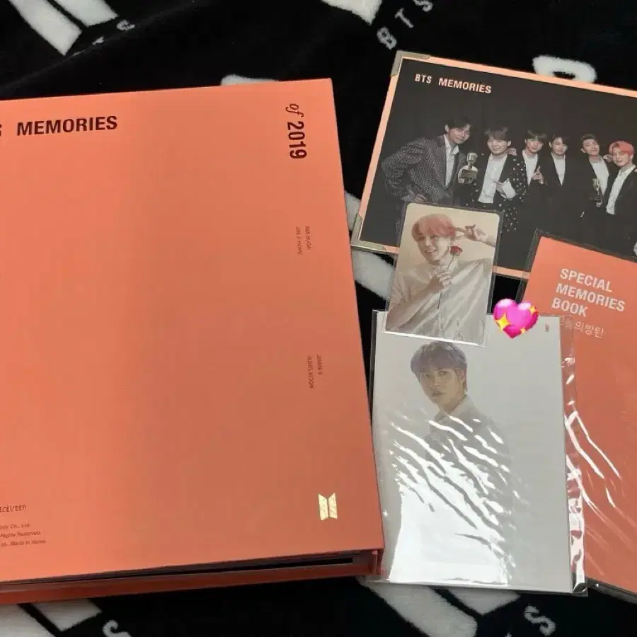 방탄소년단 방탄 bts 2019 메모리즈 지민 포카 포함 양도합니다