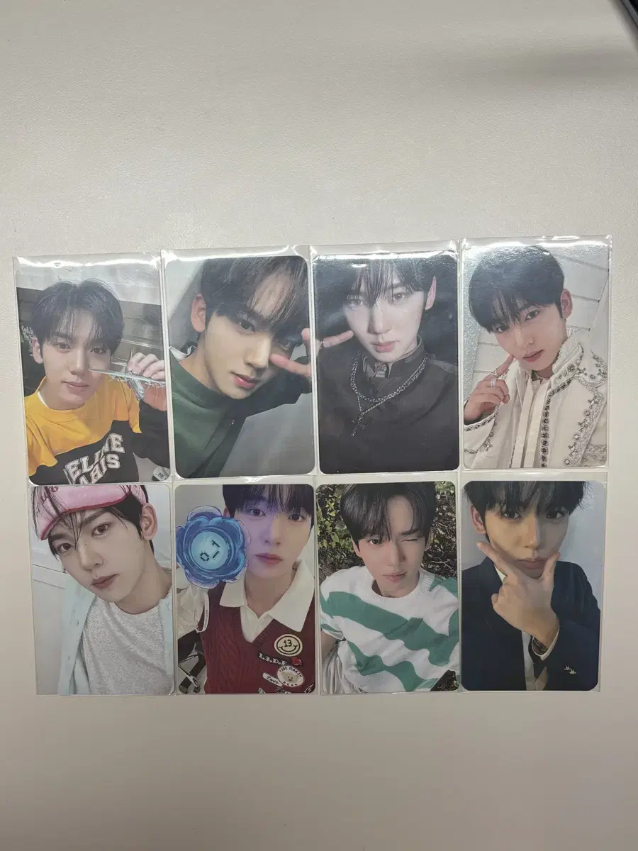 han yujin photocard sell zhang hao sung hanbin gu yi matthew gun wook jiung ricky taerae