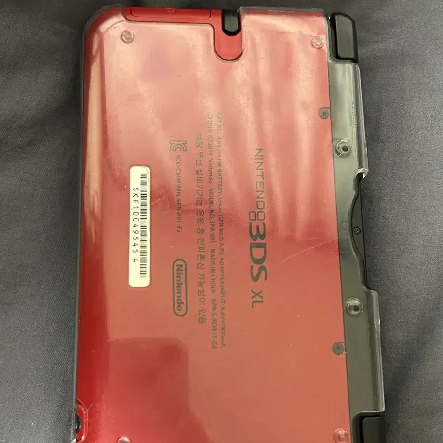 닌텐도 3DS XL 레드블랙