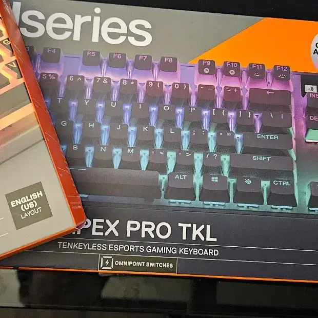 Apex pro tkl 2023 + 프리즘 키캡 (푸딩키캡) 실사용 3h