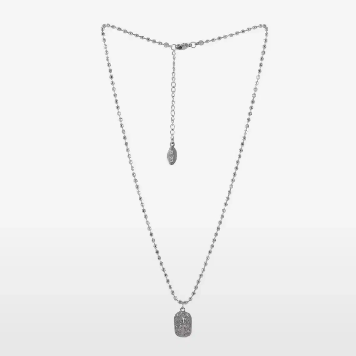 애즈온 square stone necklace 목걸이