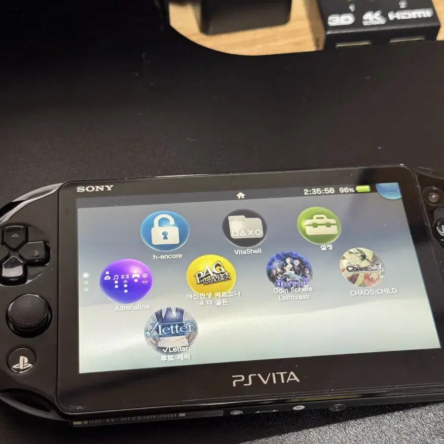 ps vita 2세대 + 게임