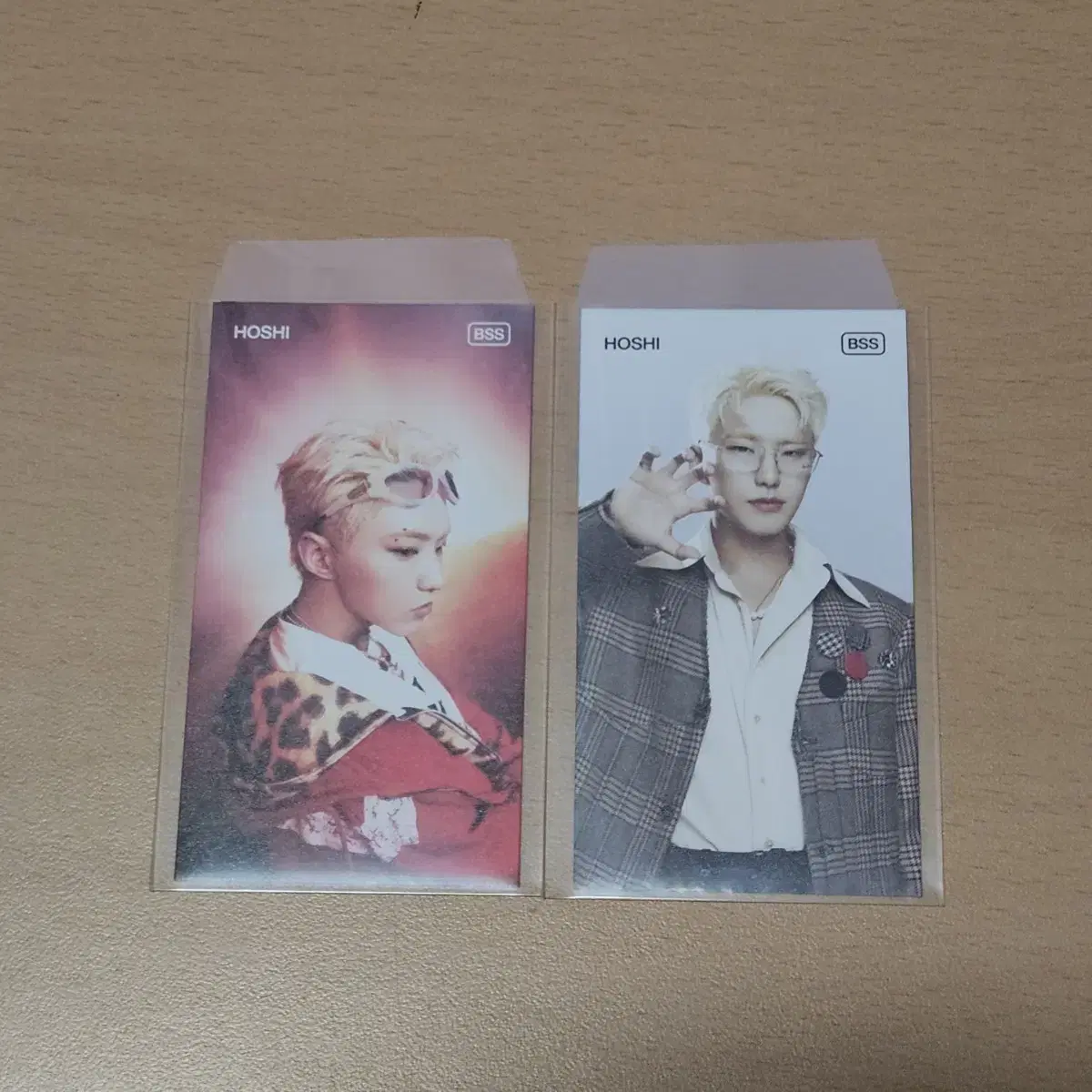 세븐틴 부석순 포카 ID card 호시