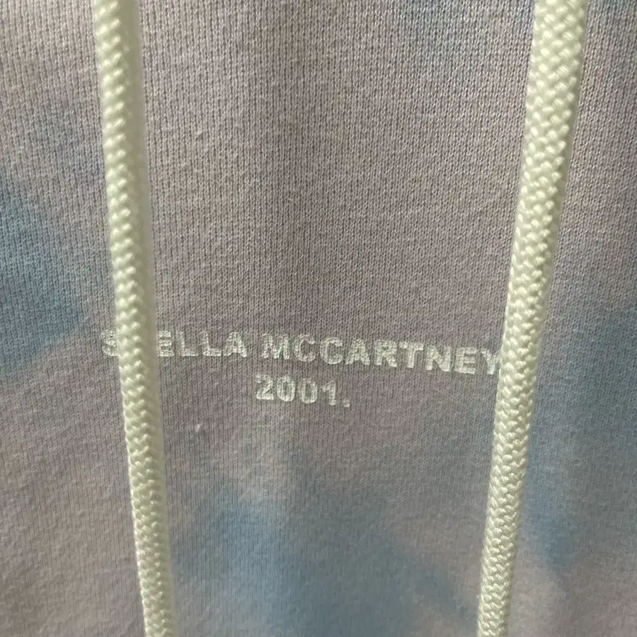 Stella McCartney 스텔라매카트니 핑크블루 오버핏 후디 미착용