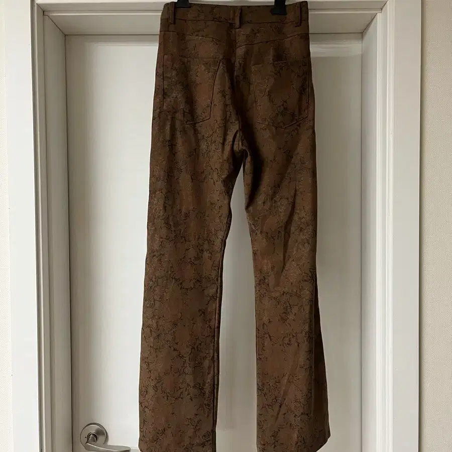 Vintage brown boots cut pants