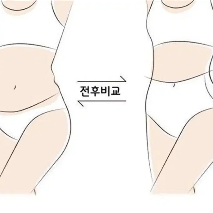 엄청 쫀쫀한 뱃살보정속옷- 새제품 (블랙) 2개