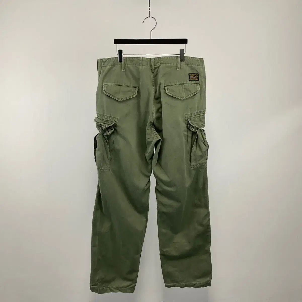 빈티지 ALPHA INDUSTRIES 밀리터리 카고팬츠