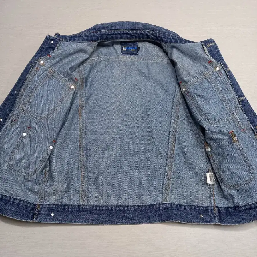 L100 SRIMILE JEANS 워싱 데님자켓 L-558