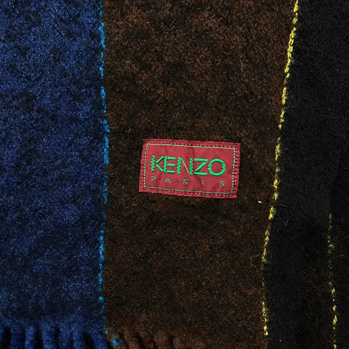 빈티지 KENZO PARIS 울 머플러