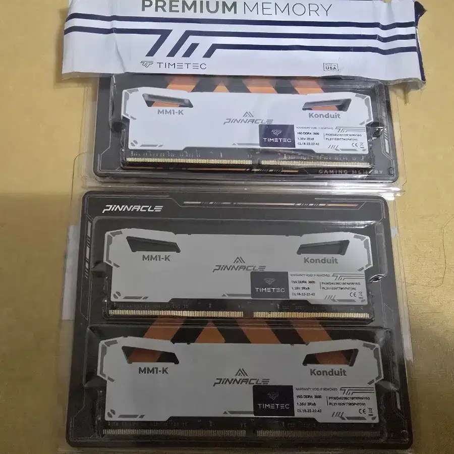 TIMETEC DDR4 16gb x 4 총 64G 3600 램 팝니다