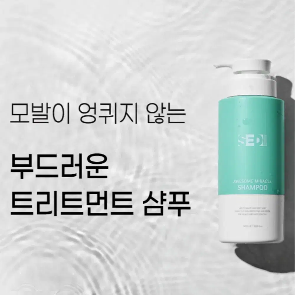 세디 샴푸 엉키지 않는 손상모