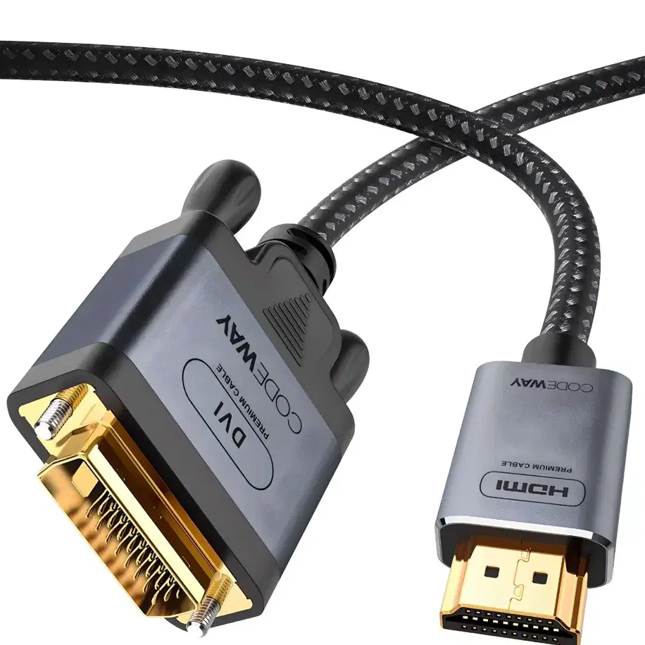 코드웨이 HDMI to DVI 모니터 케이블 4K 60Hz