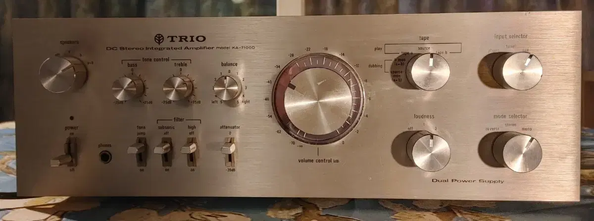 Trio( Kenwood) 7100D 인티앰프