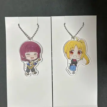 보치-자-록! x LAWSON 한정판 아크릴 키링 2종 한정 세트