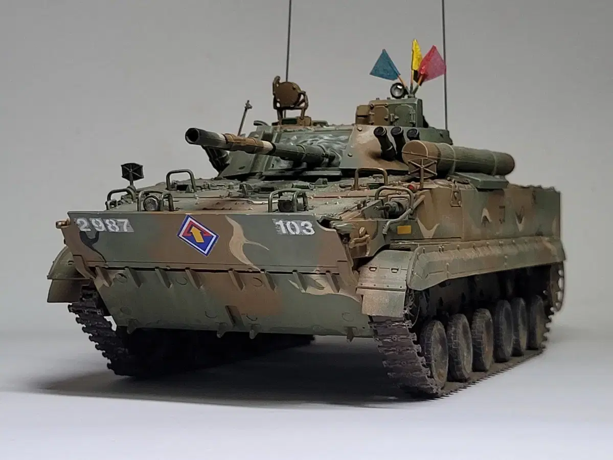 한국군 BMP-3E IFV(불곰사업)전차 완성품 판매합니다.