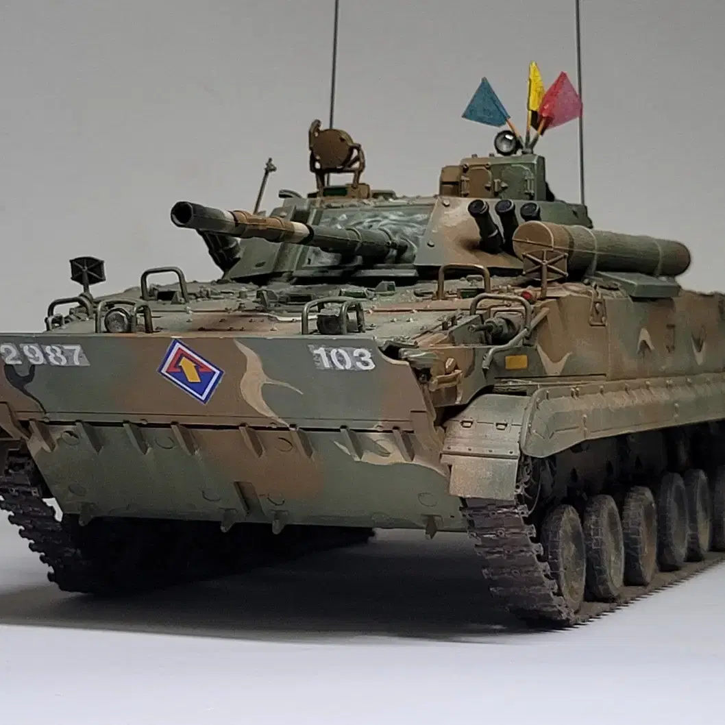 한국군 BMP-3E IFV(불곰사업)전차 완성품 판매합니다.