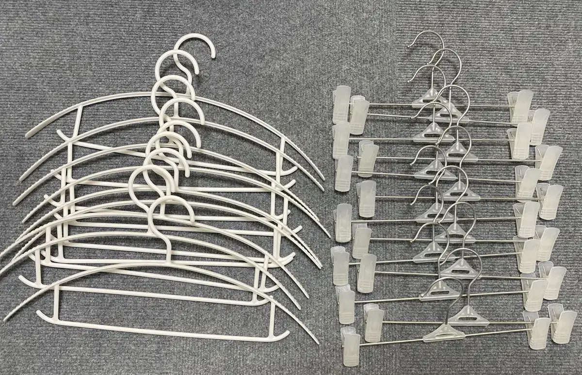 옷걸이 바지걸이 23개