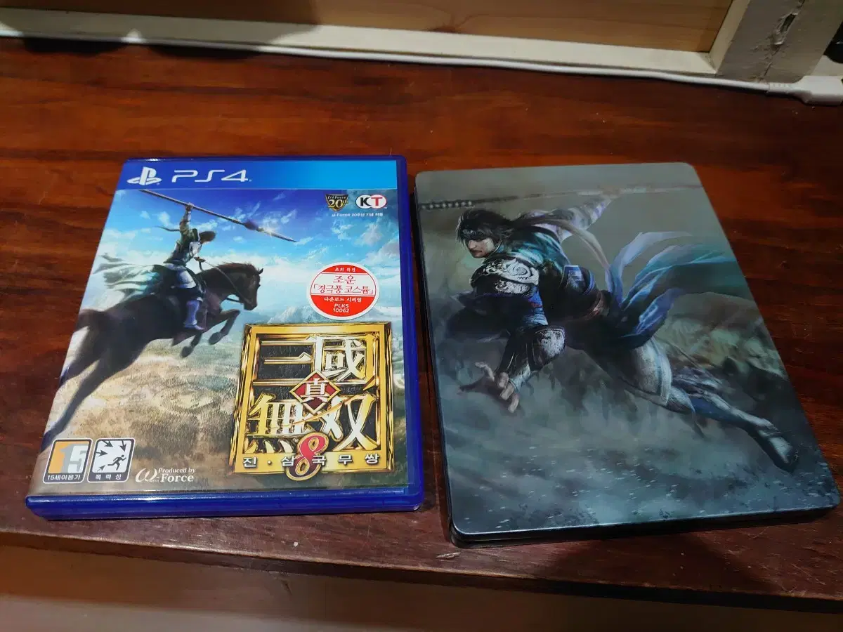 플스4 ps4 진삼국무쌍8 + 스틸북