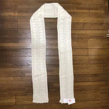 콘통콘트뉴 100% 울 오프화이트 머플러