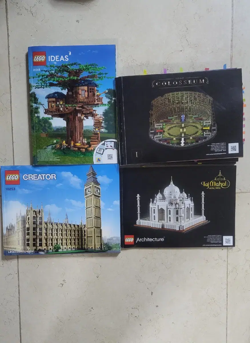 LEGO Treehouse Colosseum Big Ben BonSiri Succulents