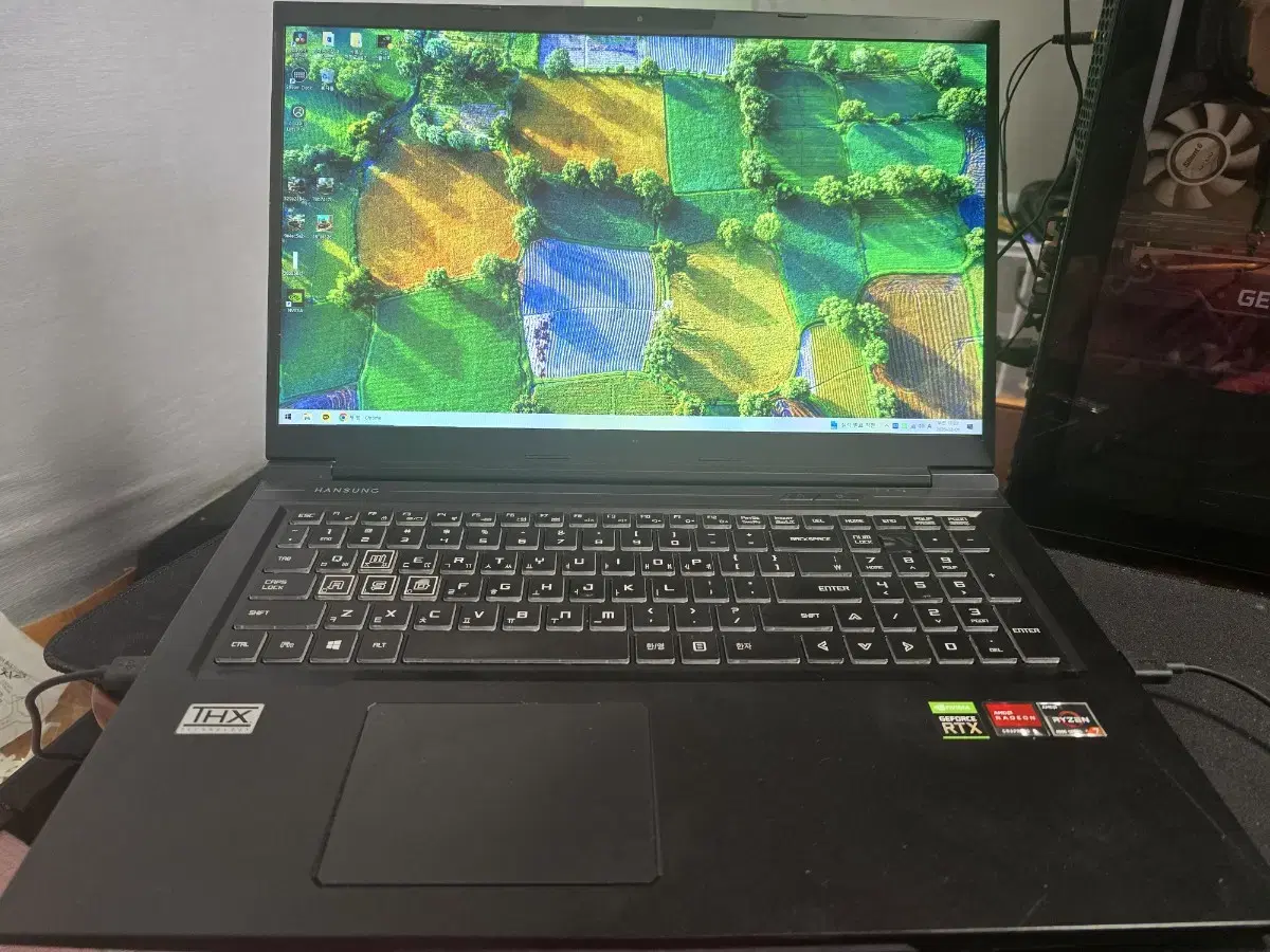 Han Sung AMD4800 17-inch RTX3060 gaming laptop for sale