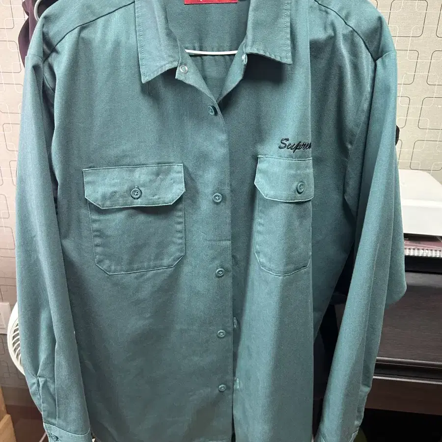 슈프림 24ss our lady work shirt