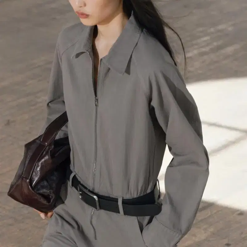 zara 자라 ZW COLLECTION 벨트 롱 점프수트 택있는 새상품