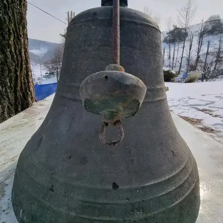 오리지널!!  71년된 희소성있는 학교종 (사진 참고하세요)