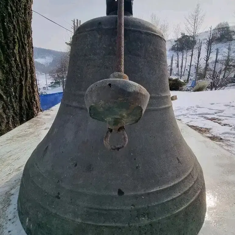 오리지널!!  71년된 희소성있는 학교종 (사진 참고하세요)