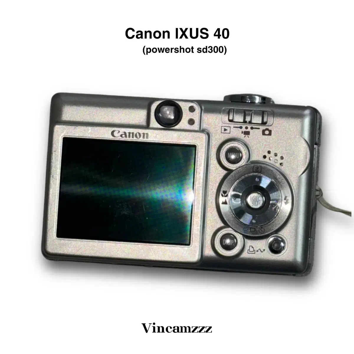 Canon 캐논 ixus 40 (sd300) 빈티지디카