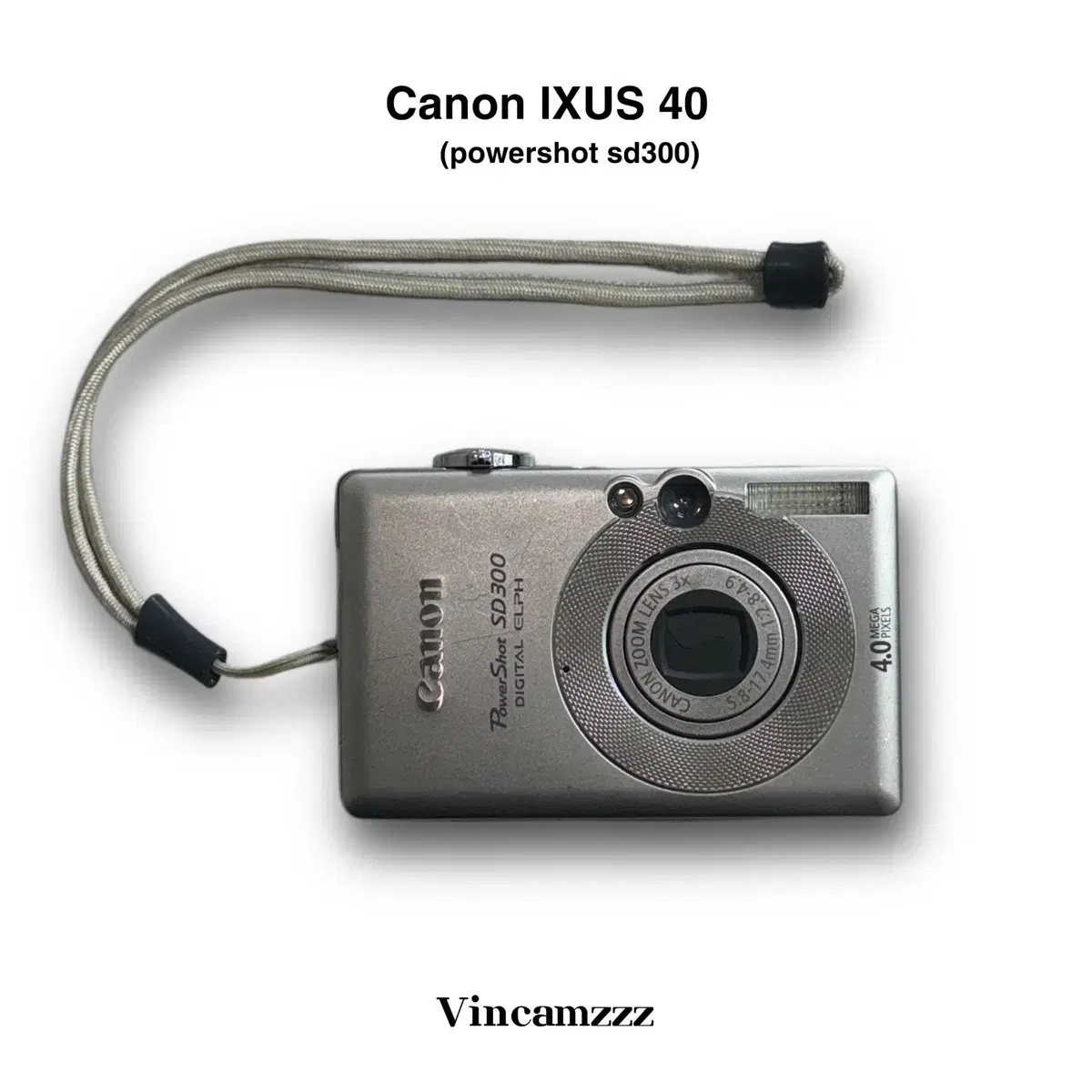 Canon 캐논 ixus 40 (sd300) 빈티지디카