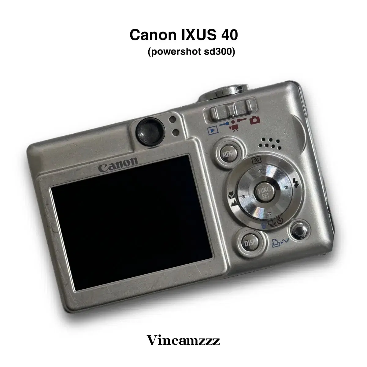 Canon 캐논 ixus 40 (sd300) 빈티지디카