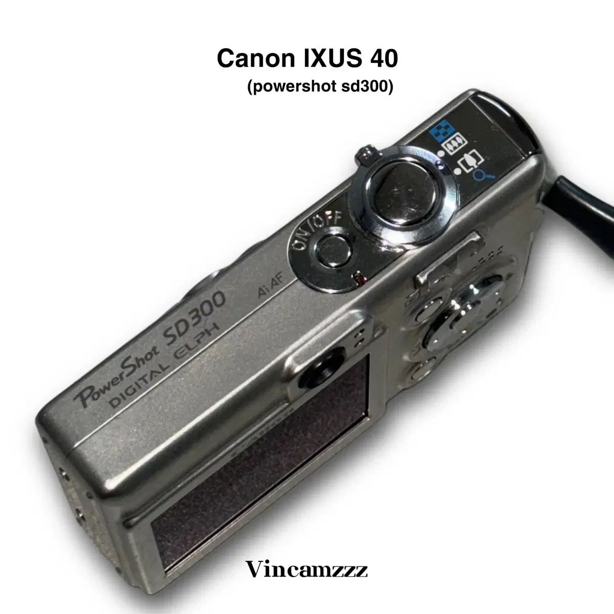 Canon 캐논 ixus 40 (sd300) 빈티지디카