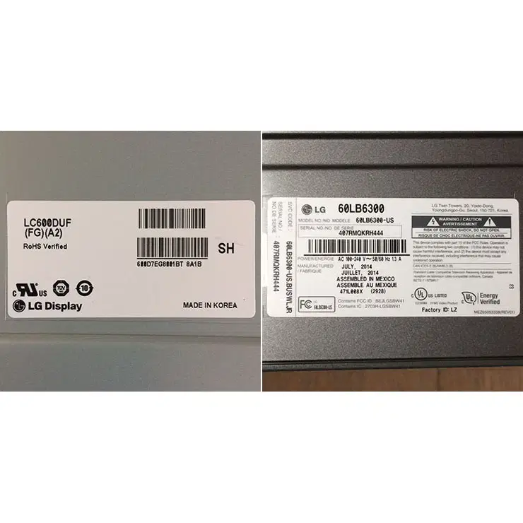 LG 60LB6300-US 파워보드 EAX65423801(2.1)