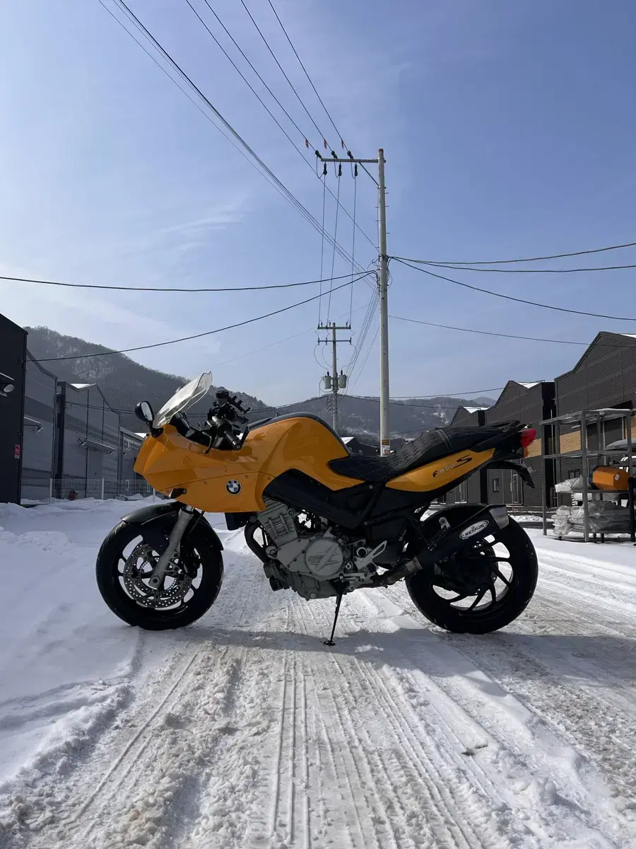 Bmw f800s 레무스 구변완료