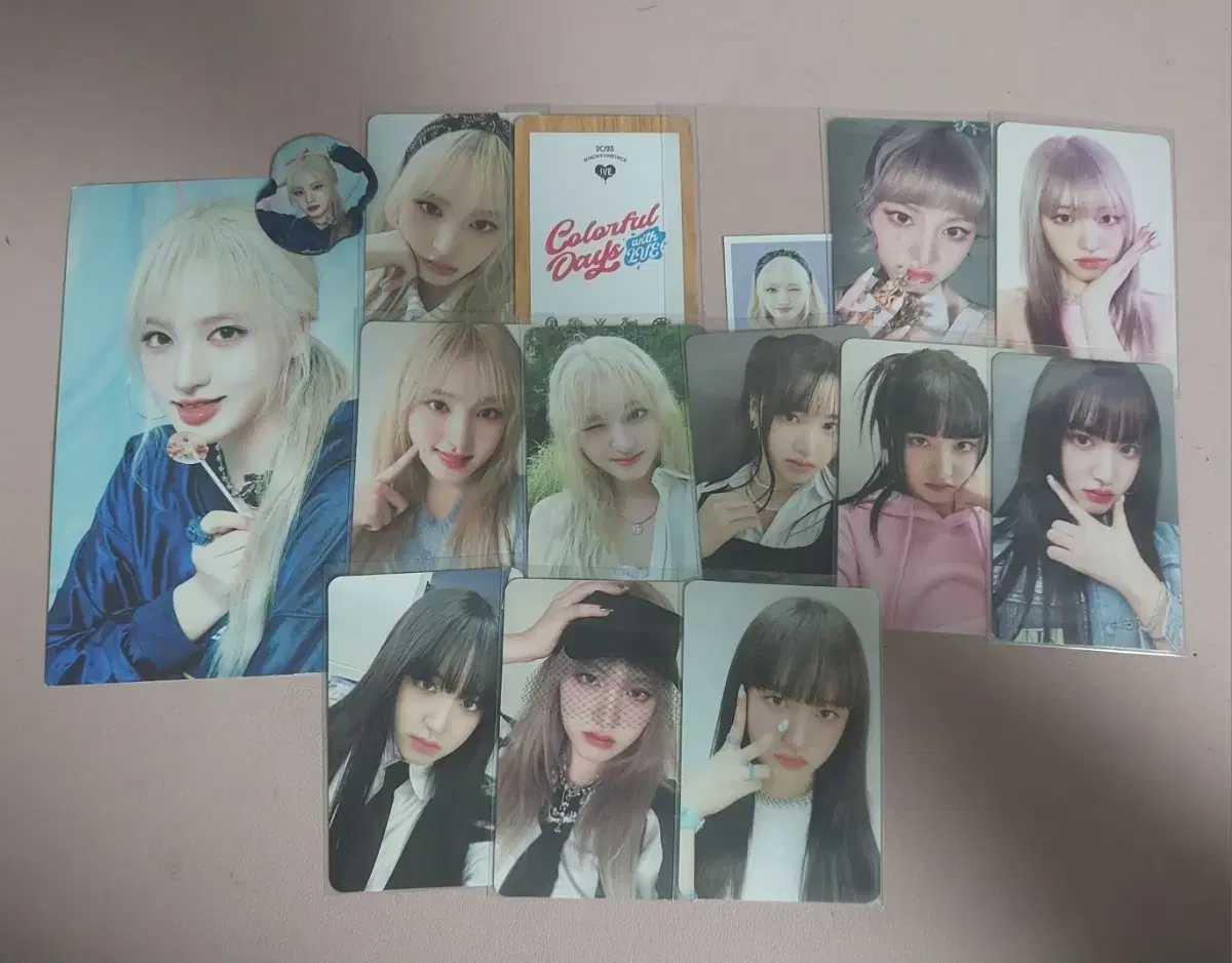 ive liz photocard,seasons greetings components bulk wts!