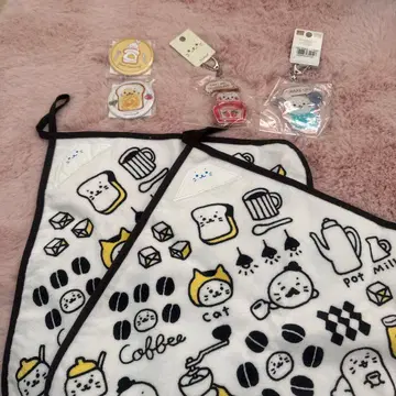 시로탄 복권 타월 키링