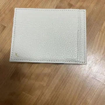 RESIDE DESIGN 새상품급 화이트 레더 카드 케이스