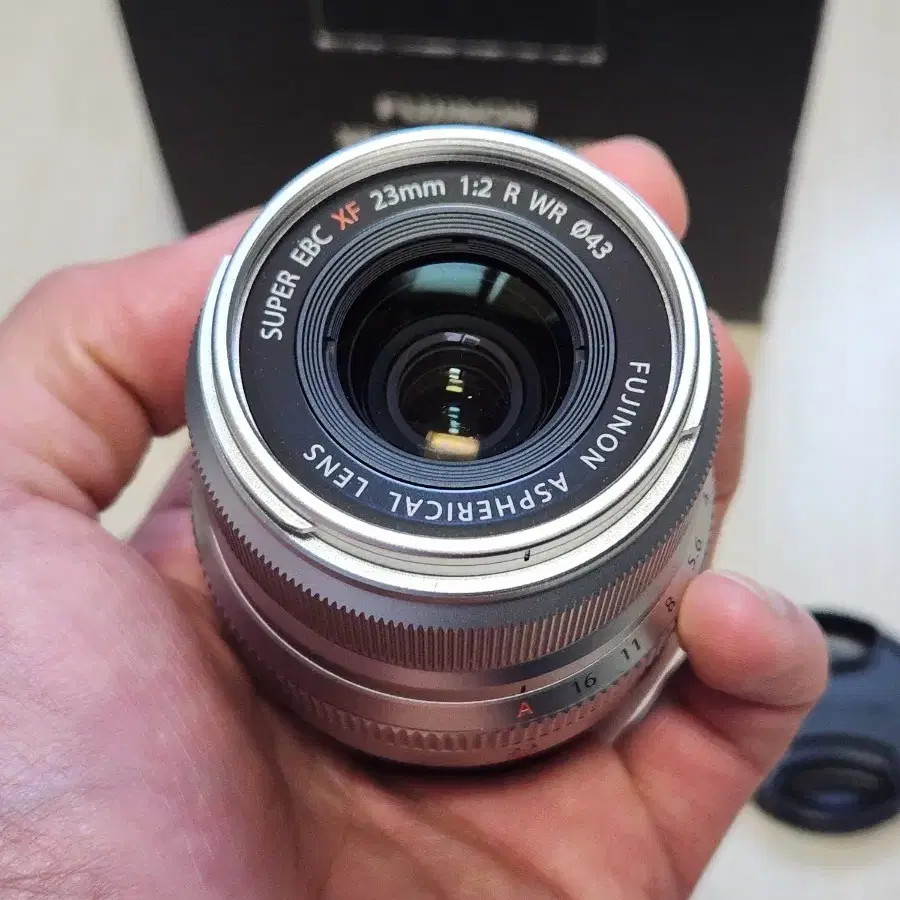 후지 xf 23mm F2 WR 실버