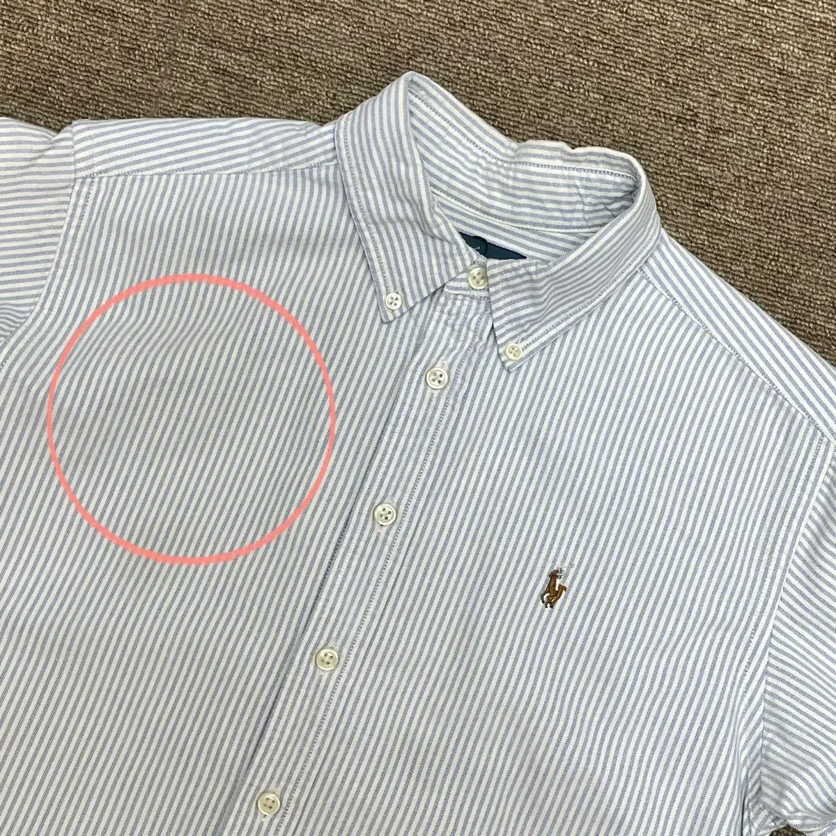 (size14) POLO 폴로 랄프로렌 스트라이프 셔츠