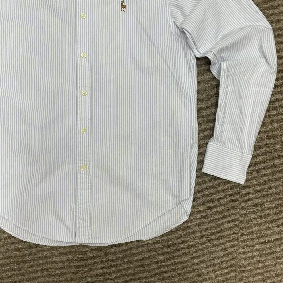 (size6) POLO 폴로 랄프로렌 스트라이프 셔츠 클래식핏