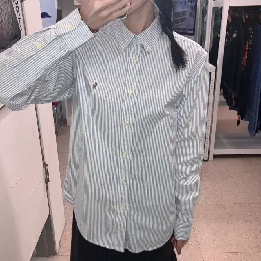 (size16) POLO 폴로 랄프로렌 스트라이프 셔츠